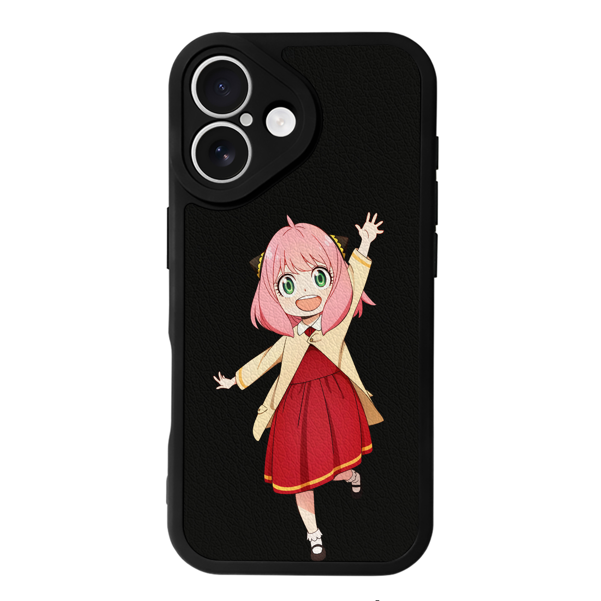 （画像用） SPY×FAMILY间谍家家酒 【iPhone 16シリーズ対応】シリコンスマホケース（レザー調） 材質：シリコン